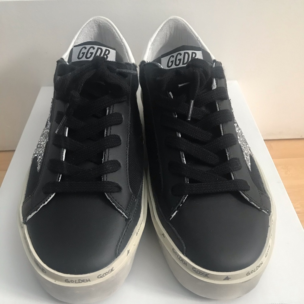 RARE EXCLUSIVE Golden Goose Star Glitter Sneakers - Picture 5 of 14